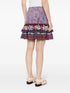 WILD NIGHT LAVENDER MINI SKIRT